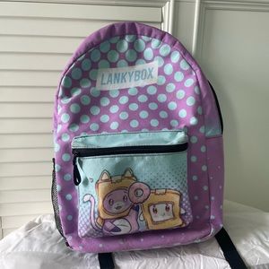 Girls backpack lankybox lanky box YouTube